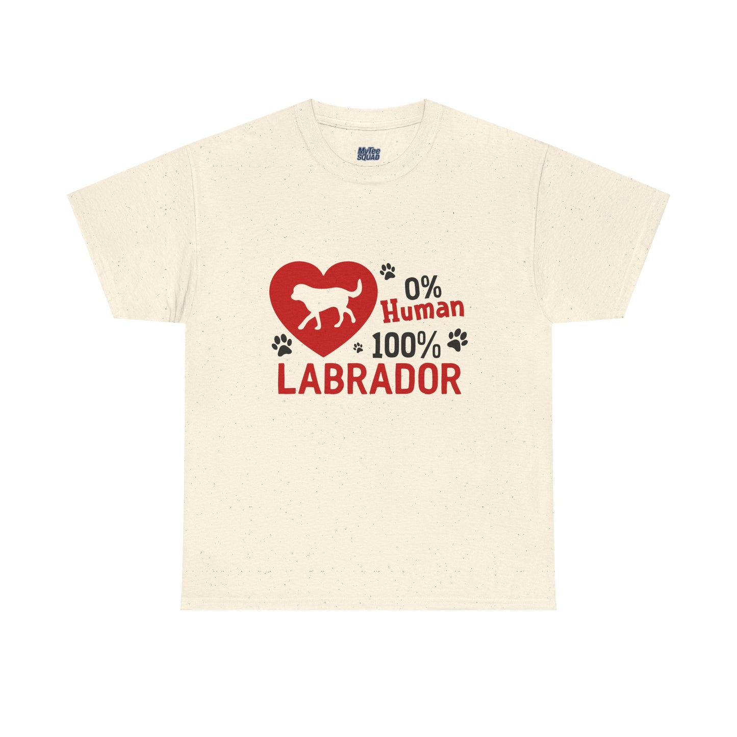 0 % Human, 100% Labrador Unisex T-Shirts