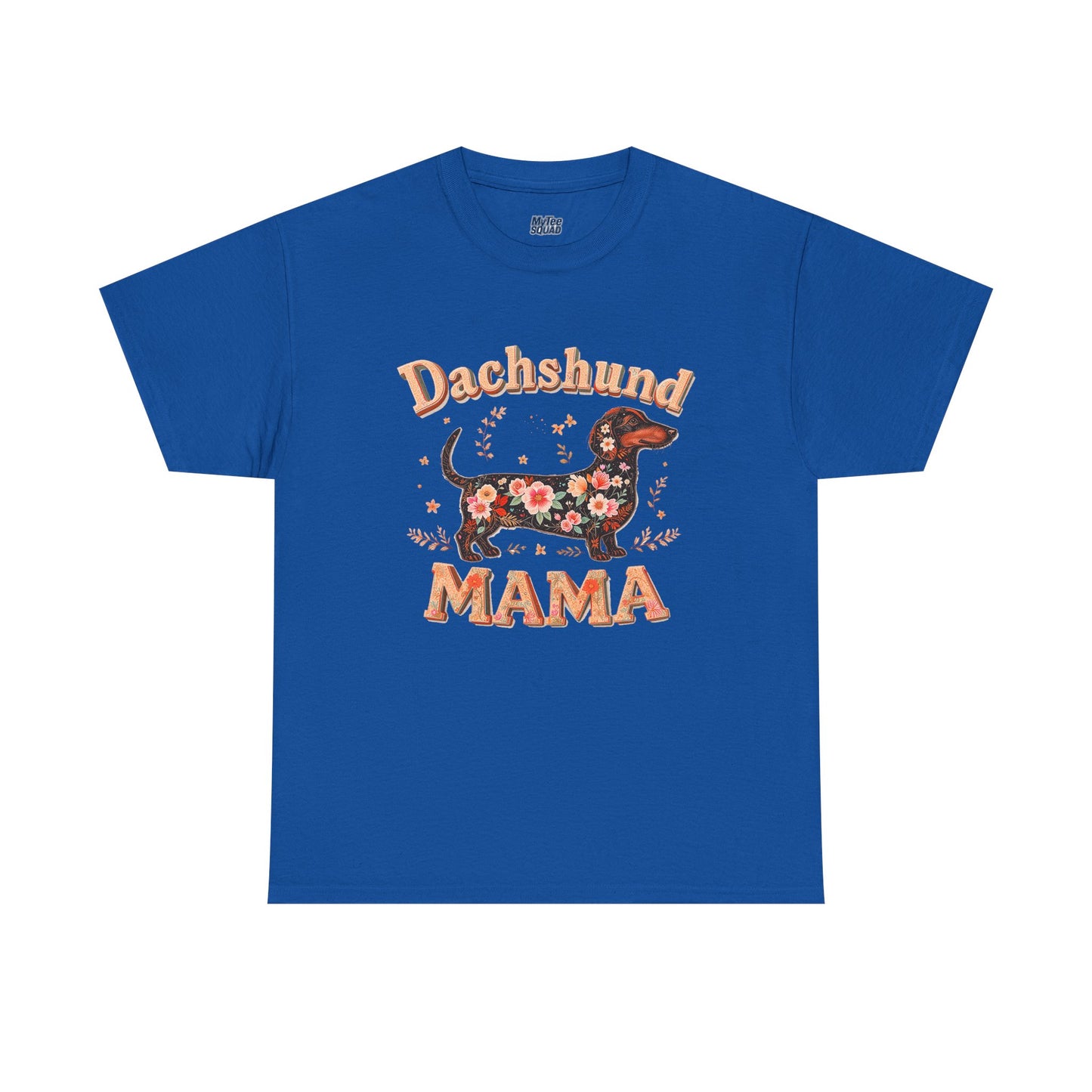 Dachshund Mama T-Shirt – Cute Floral Pup Lover Tee