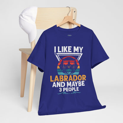 I Like My Labrador And Maybe 3 Other People - Labrador Retriever Unisex T-Shirts