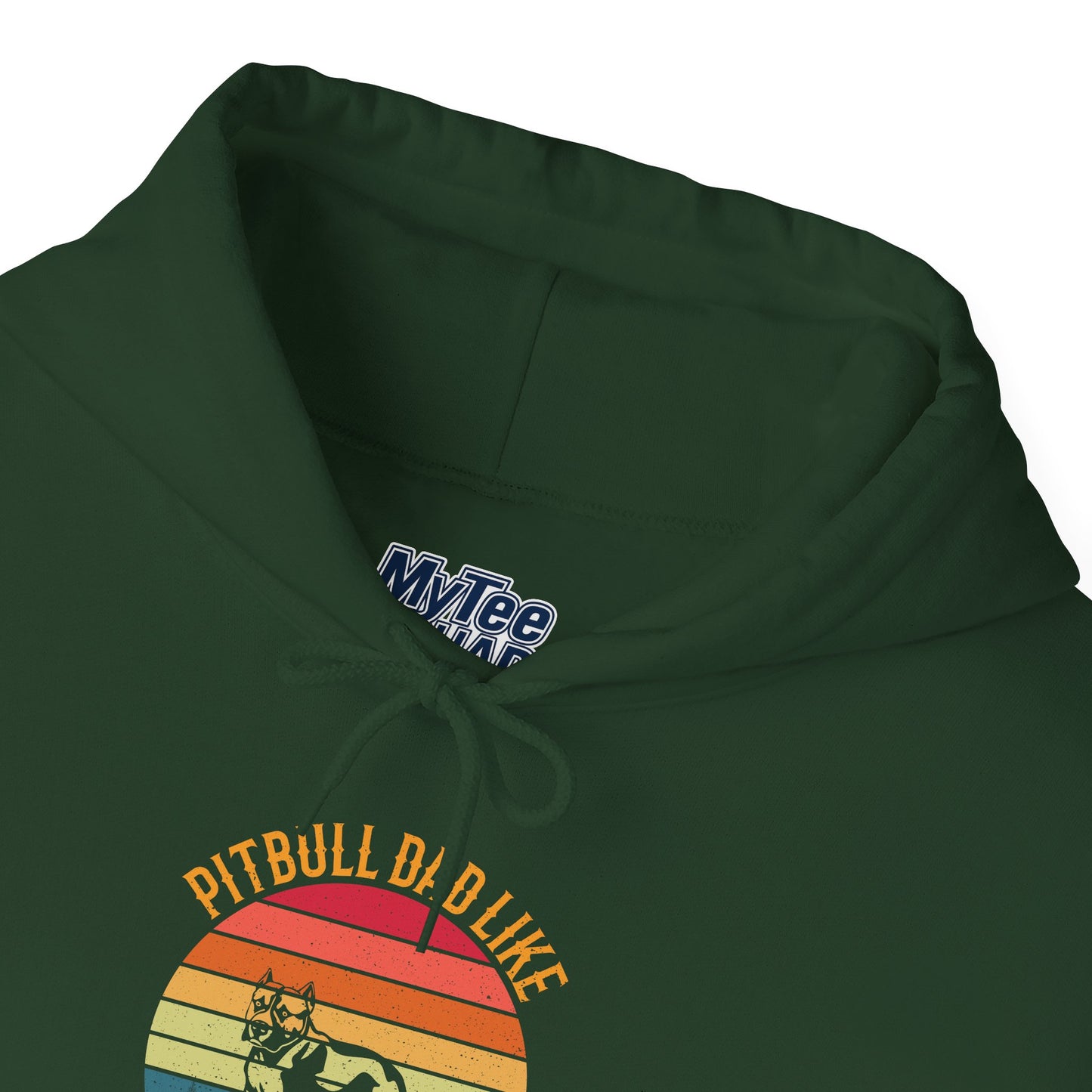 'Pitbull Dad Like A Regular Dad But Cooler' Cozy Hoodie