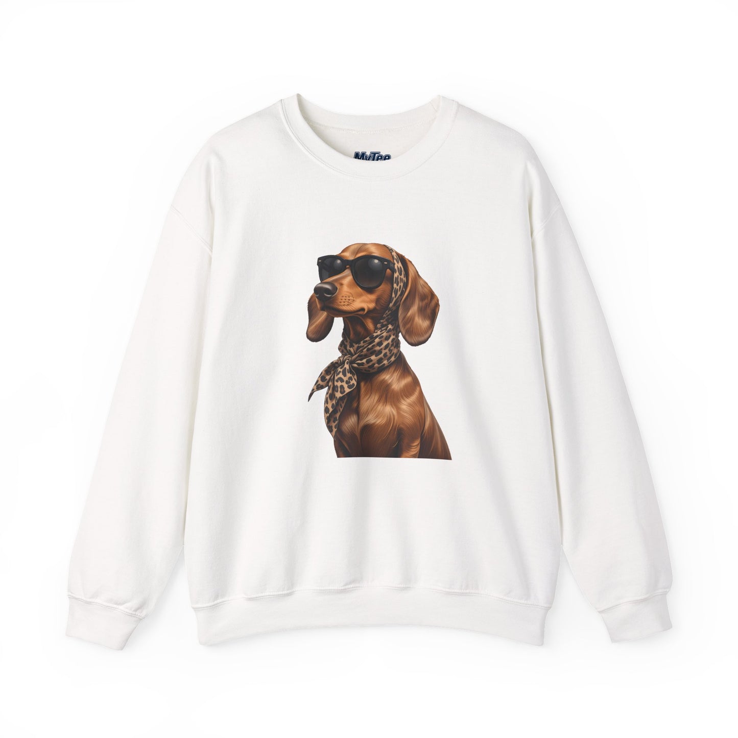 Chic Dachshund Dog Lover Unisex Sweatshirt | Crewneck Pullover For Pet Lovers