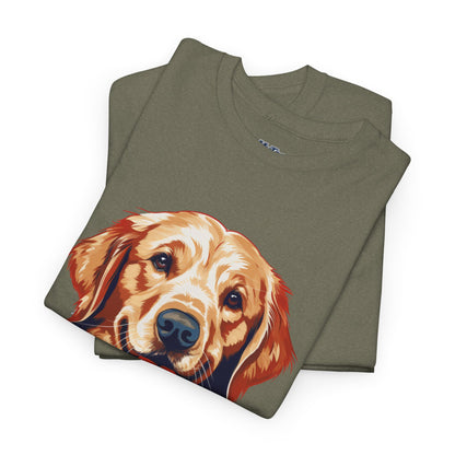Patriotic Golden Retriever Unisex T-Shirt