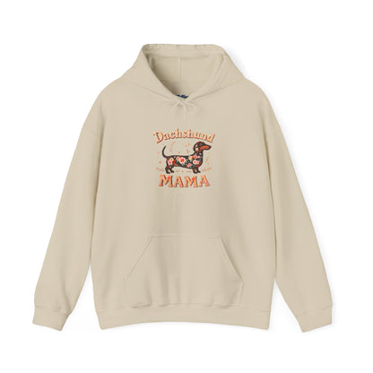 Dachshund Mama Everyday Hoodie – Floral Comfort For Pup Fans