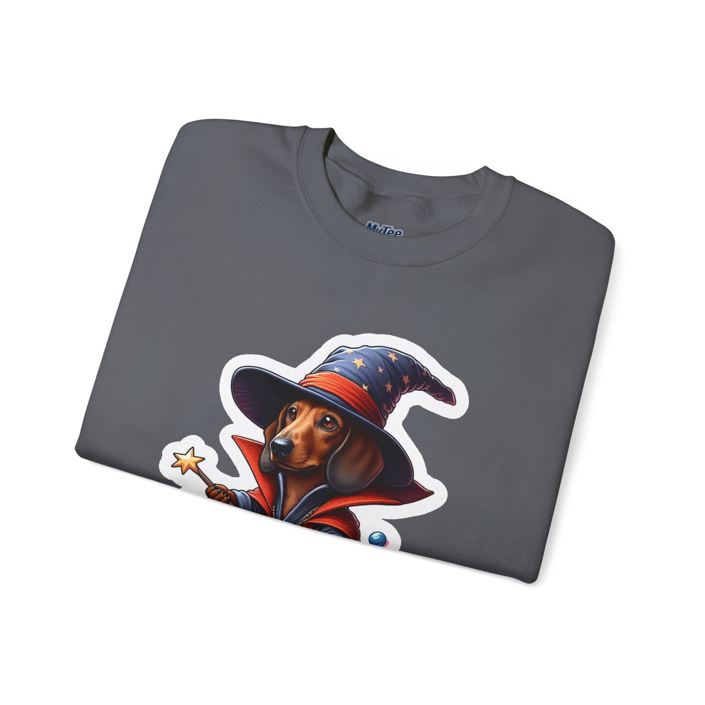 Dachshund Wizard Unisex Sweatshirt –  Halloween Magic Dog Pullover