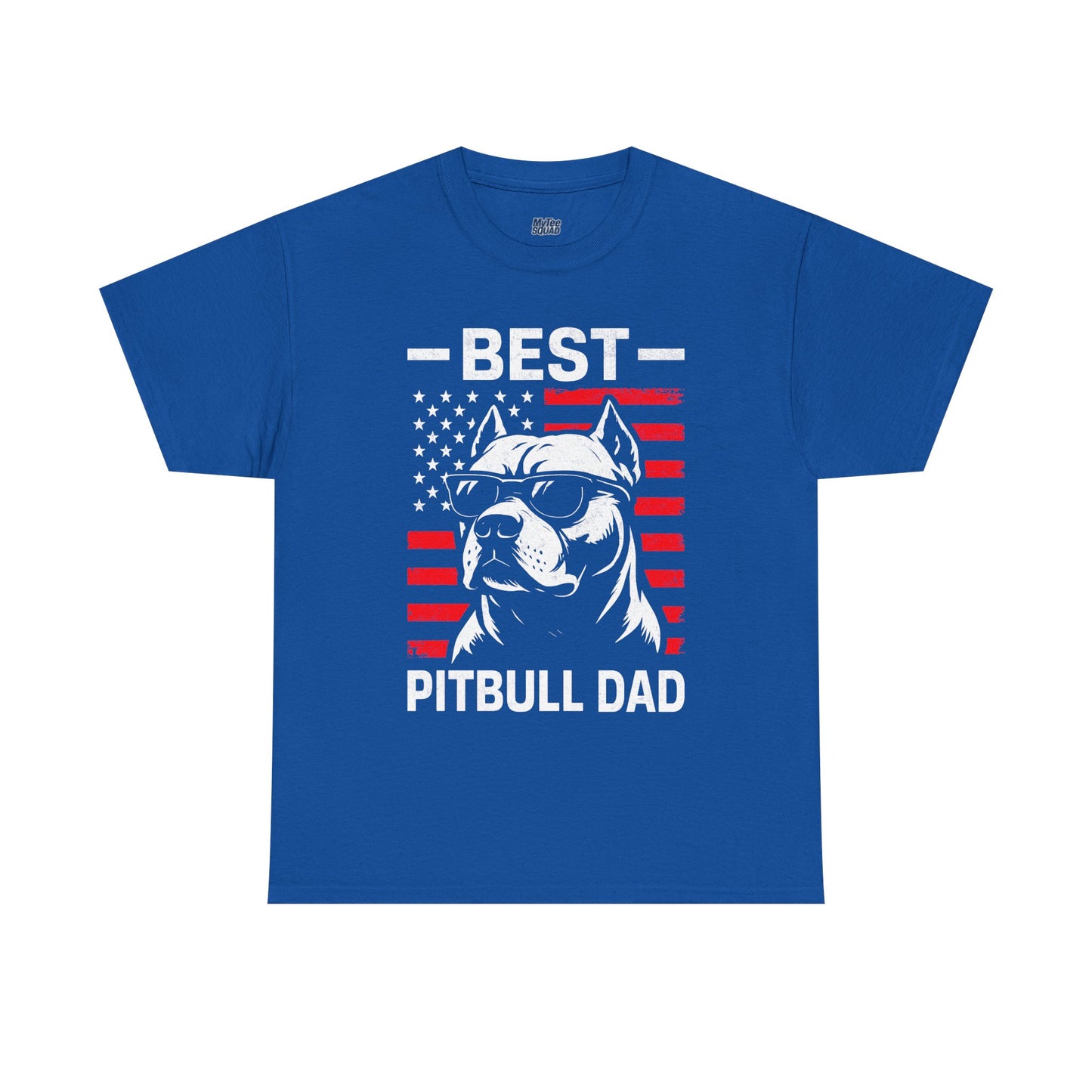 Best Pitbull Dad T-Shirt For Real Dog Father Only