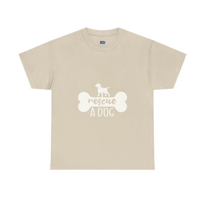 Rescue A Dog Tee Unisex T-Shirt – One Paw At A Time