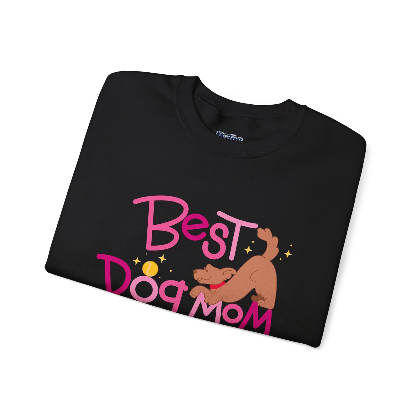 Best Dog Mom Ever Crewneck Sweatshirt | Gift For Dog Moms