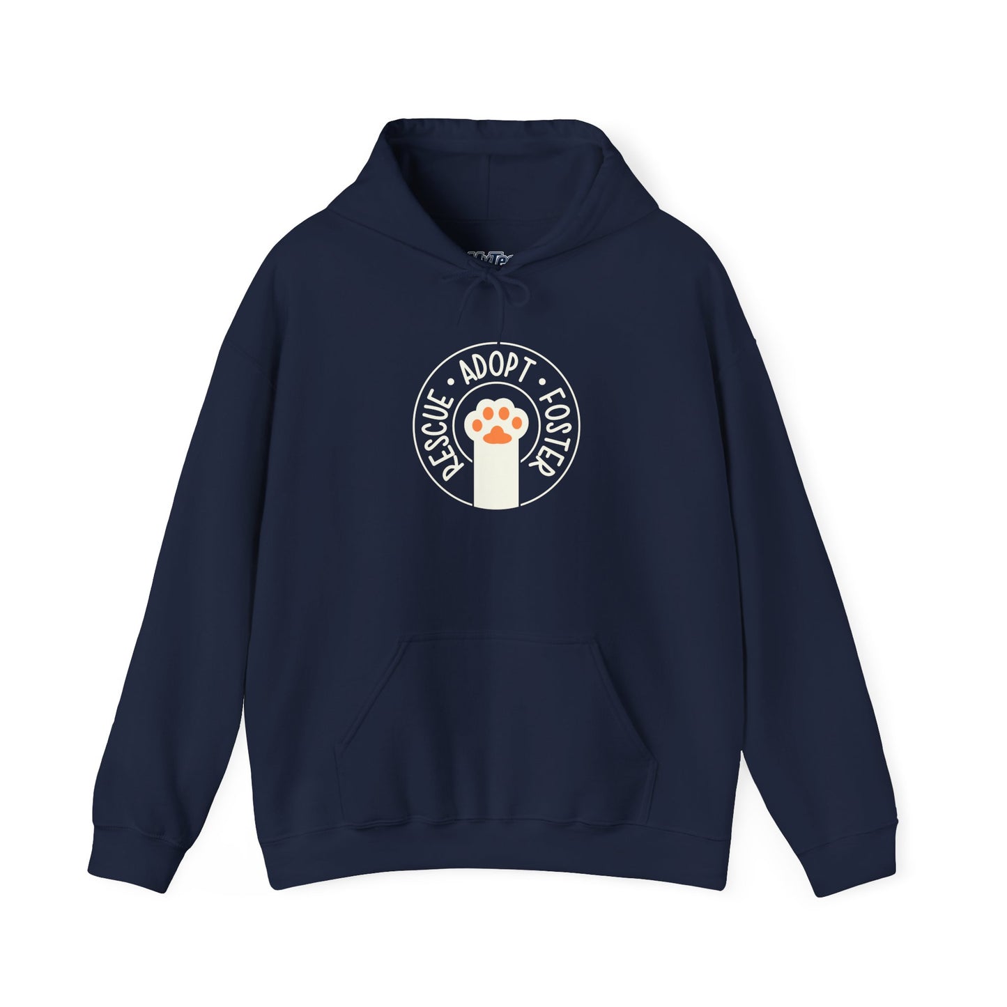 Rescue Adopt Foster Unisex Hoodie | Adoption Awareness