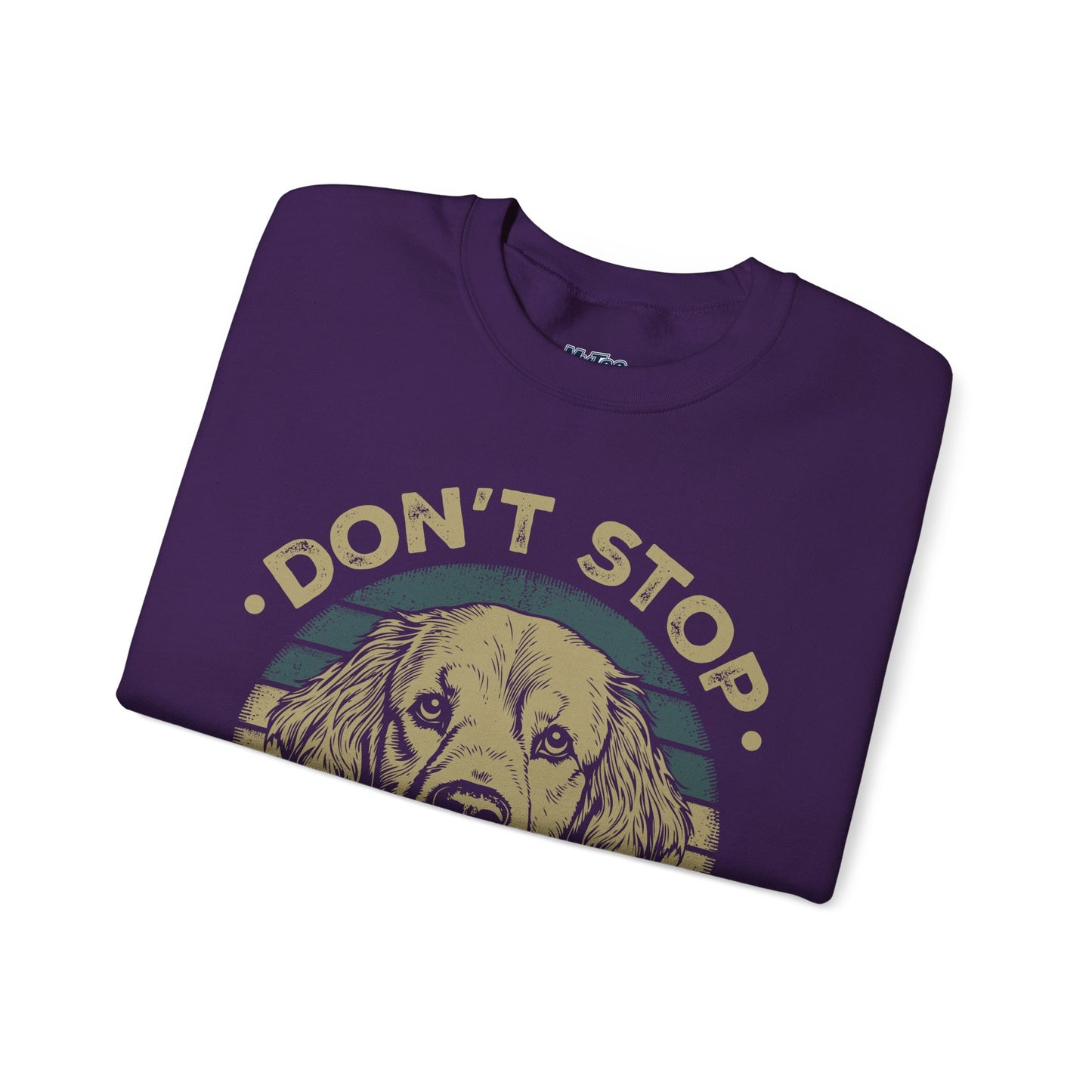 Don't Stop Golden Retrievin' Dog Lovers Unisex Sweatshirt