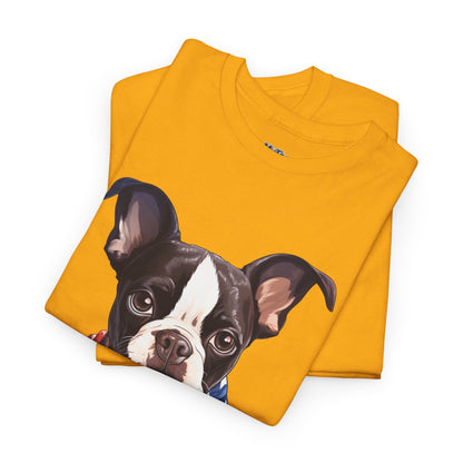 Patriotic Boston Terrier Unisex T-Shirt