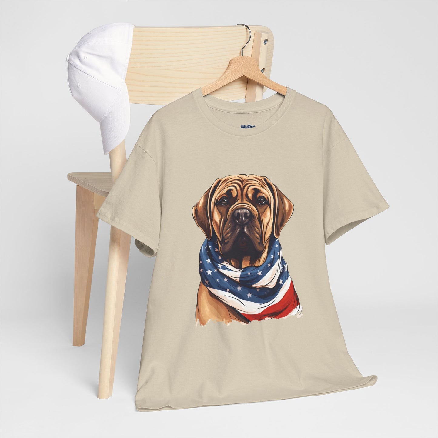 Patriotic Mastiff Unisex T-Shirt