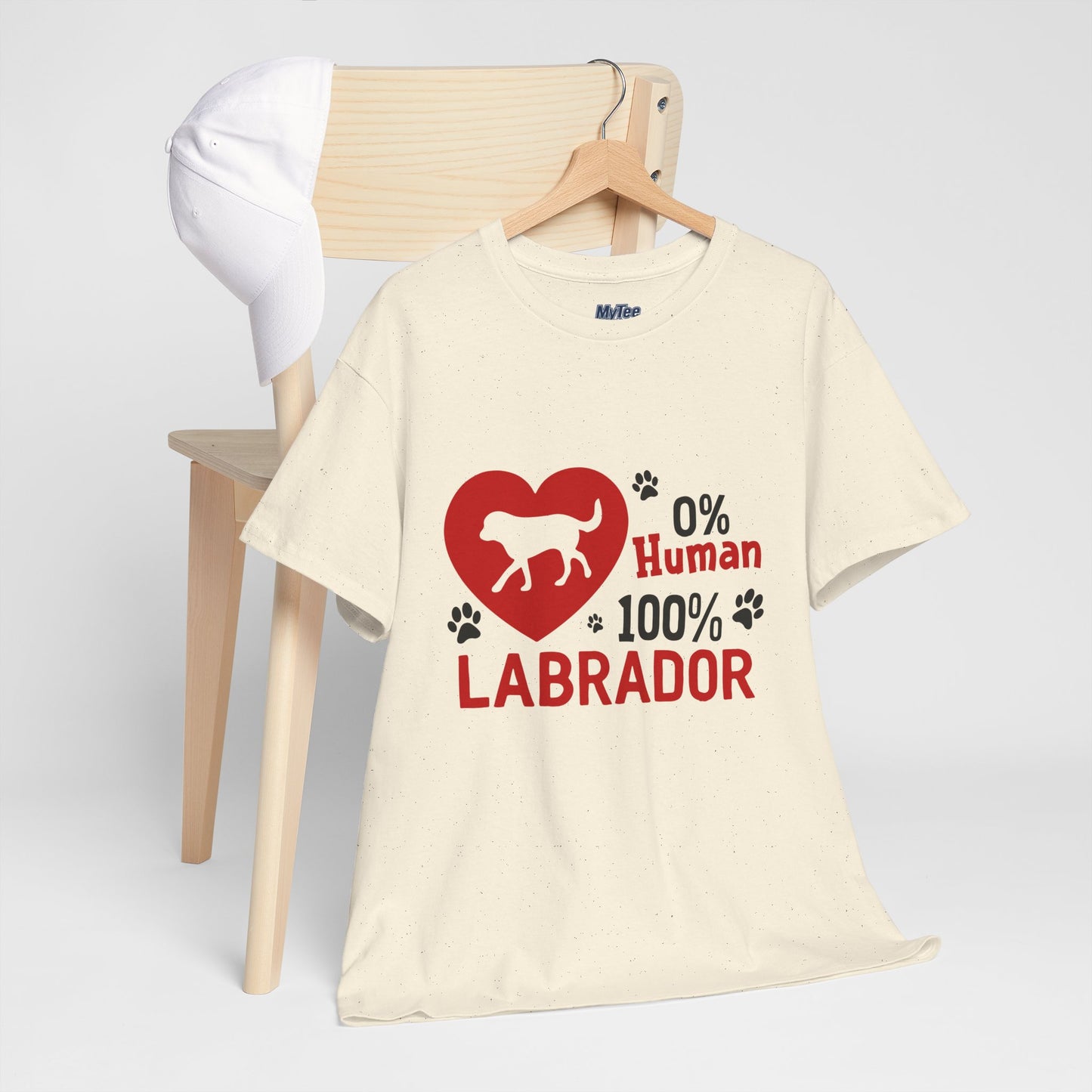 0% Human 100% Labrador Unisex T-Shirt