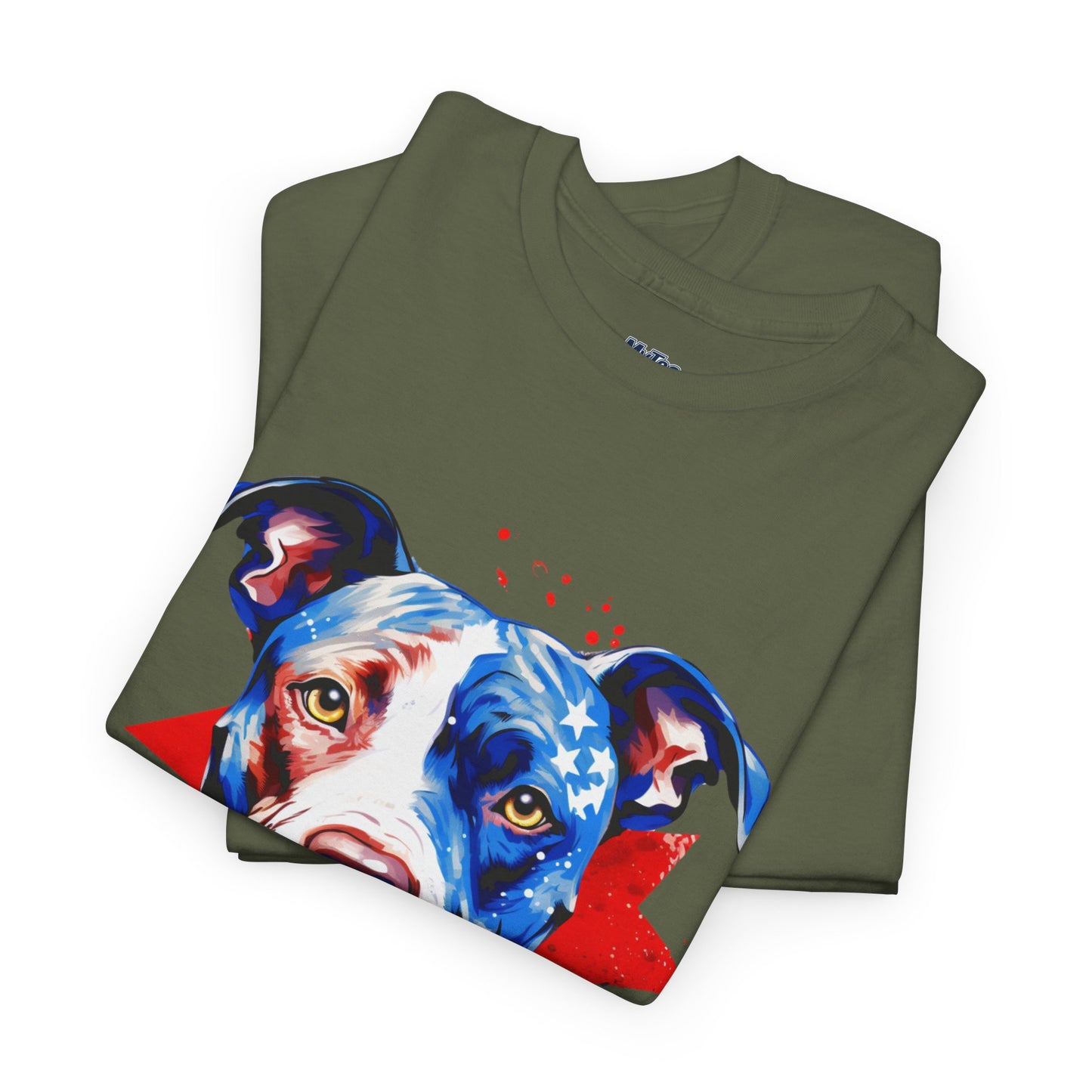 Colorful Pit Bull Unisex T-Shirts | Dog Lover