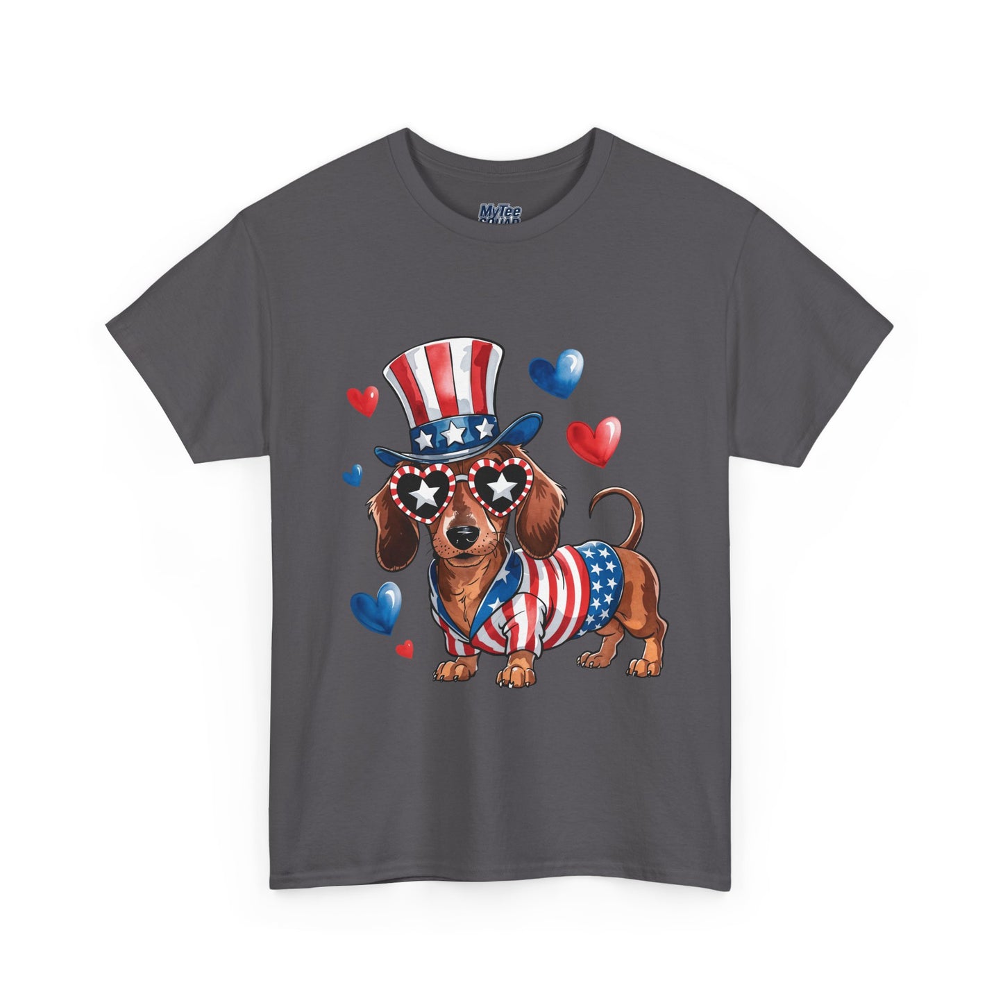 Patriotic Dachshund Unisex T-Shirt | Dog Lover Gift, July 4th Celebration
