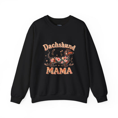 Dachshund Mama Fall Sweatshirt – Perfect For Stylish Dog Moms