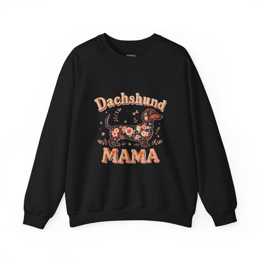 Dachshund Mama Fall Sweatshirt – Perfect For Stylish Dog Moms