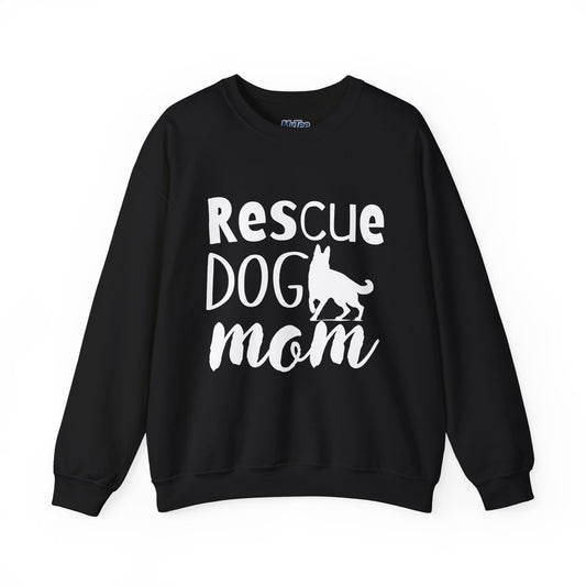 'Rescue Dog Mom' - Sweatshirt