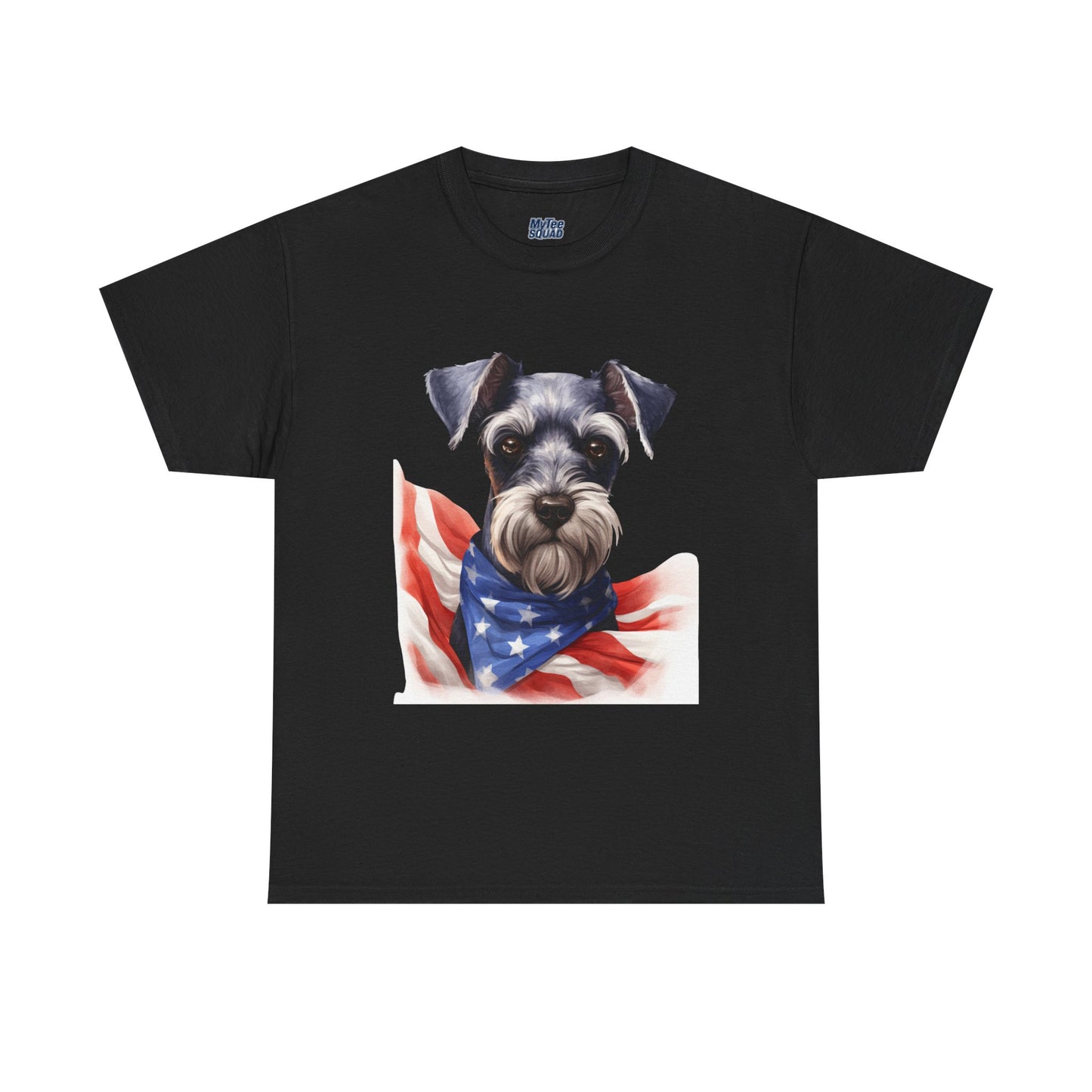 Patriotic Miniature Schnauzer Unisex T-Shirt