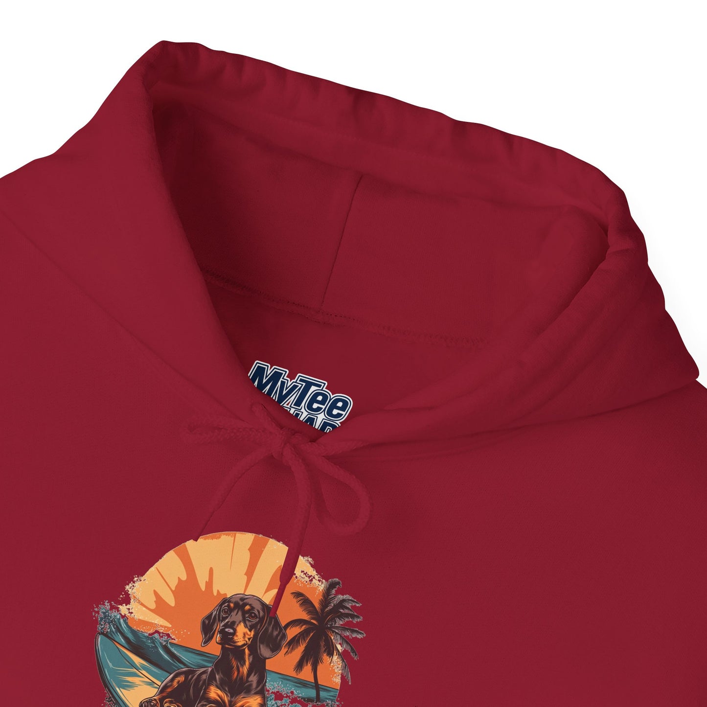 Dachshund Sunset Unisex Hoodie – Chill Pup Style For Dog Lovers