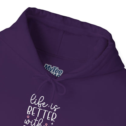 Life Is Better With A Rescue Dog Hoodie | Gifts For Pet Lover