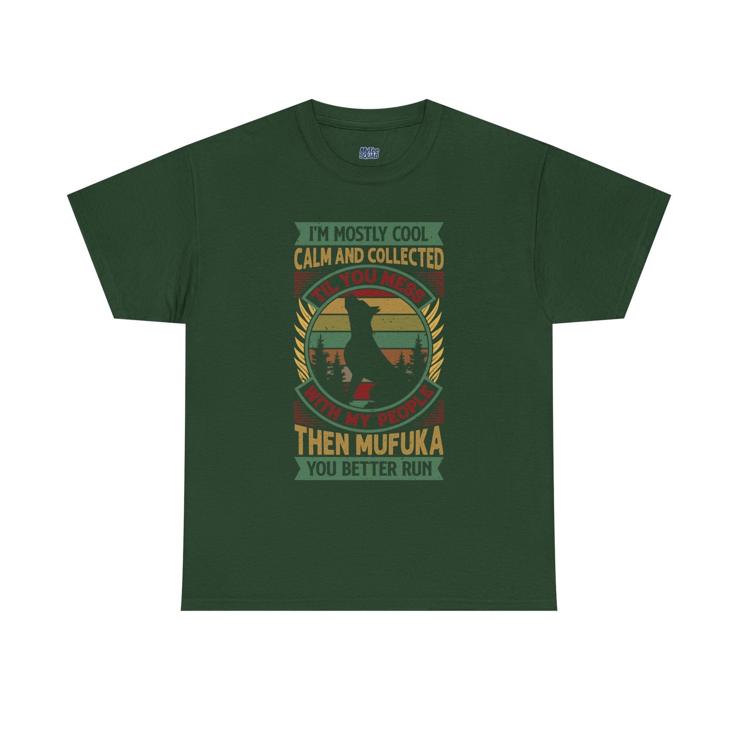 I'm Mostly Calm And Collected Pitbull Unisex T-Shirts