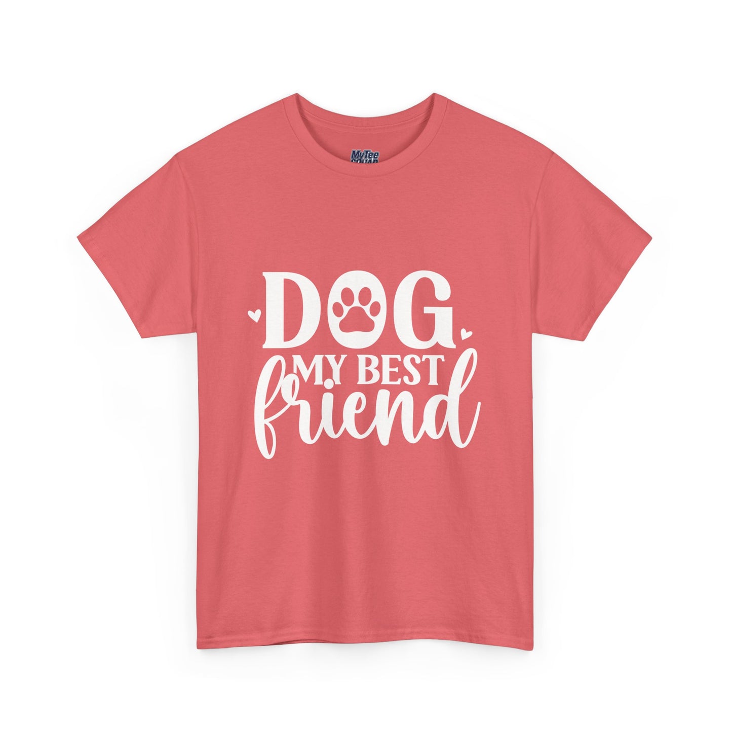 Dog My Best Friend Unisex Heavy Cotton T-Shirt | Pet Owner Apparel