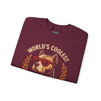 World's Coolest Pitbull Mom Sweatshirt | Perfect for Mother's Day