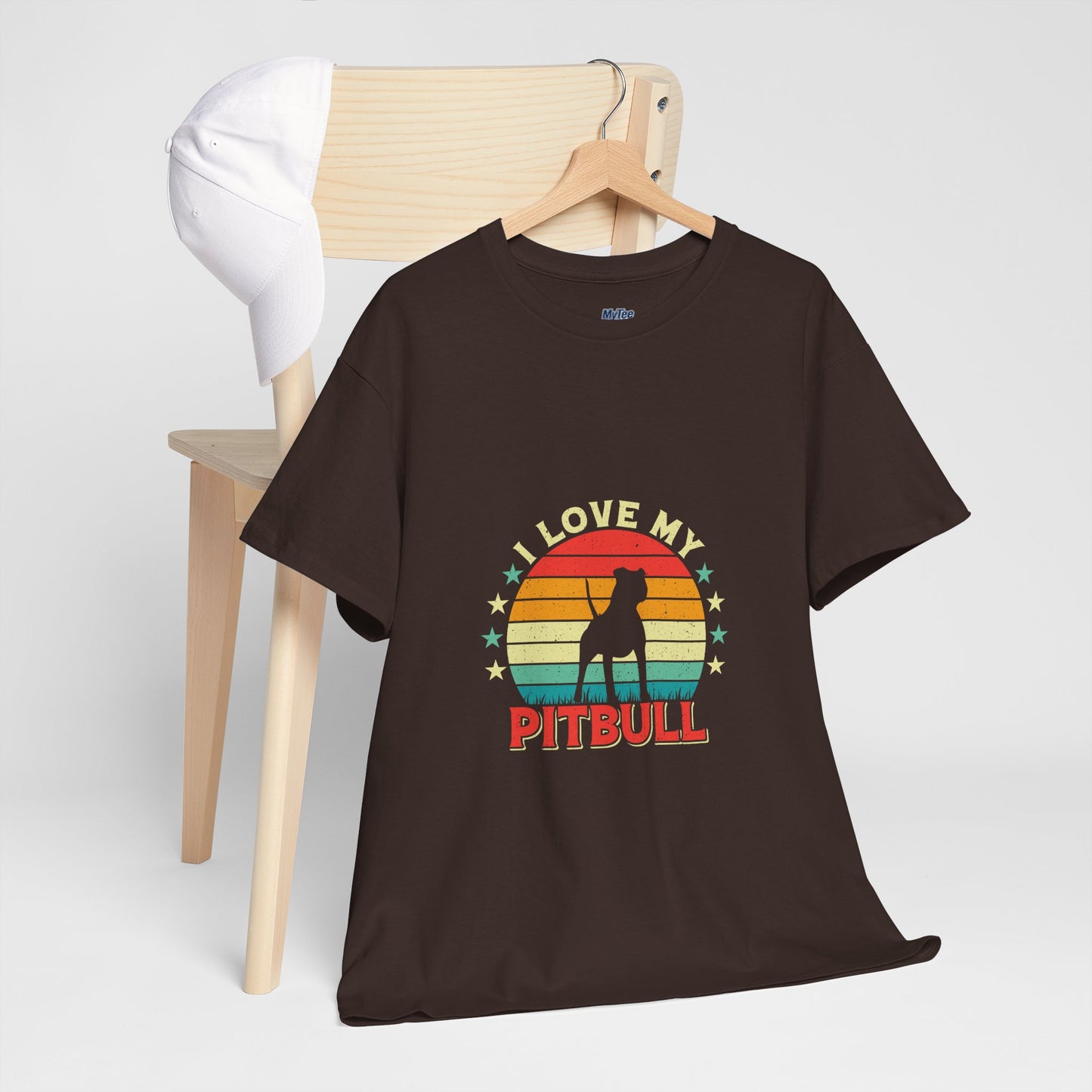 I Love My Pitbull Unisex T-Shirt | Best Gift For Dog Mom & Dad