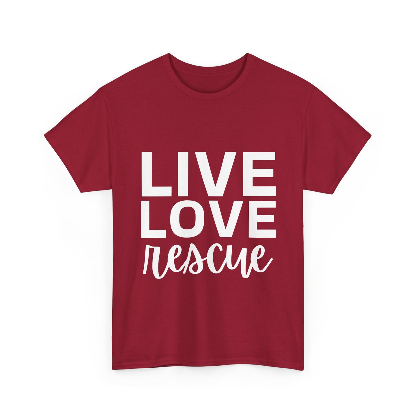 Live Love Rescue, Super Comfy T-Shirt