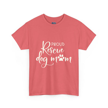 Proud Rescue Dog Mom T-Shirt | Pet Lover Gift