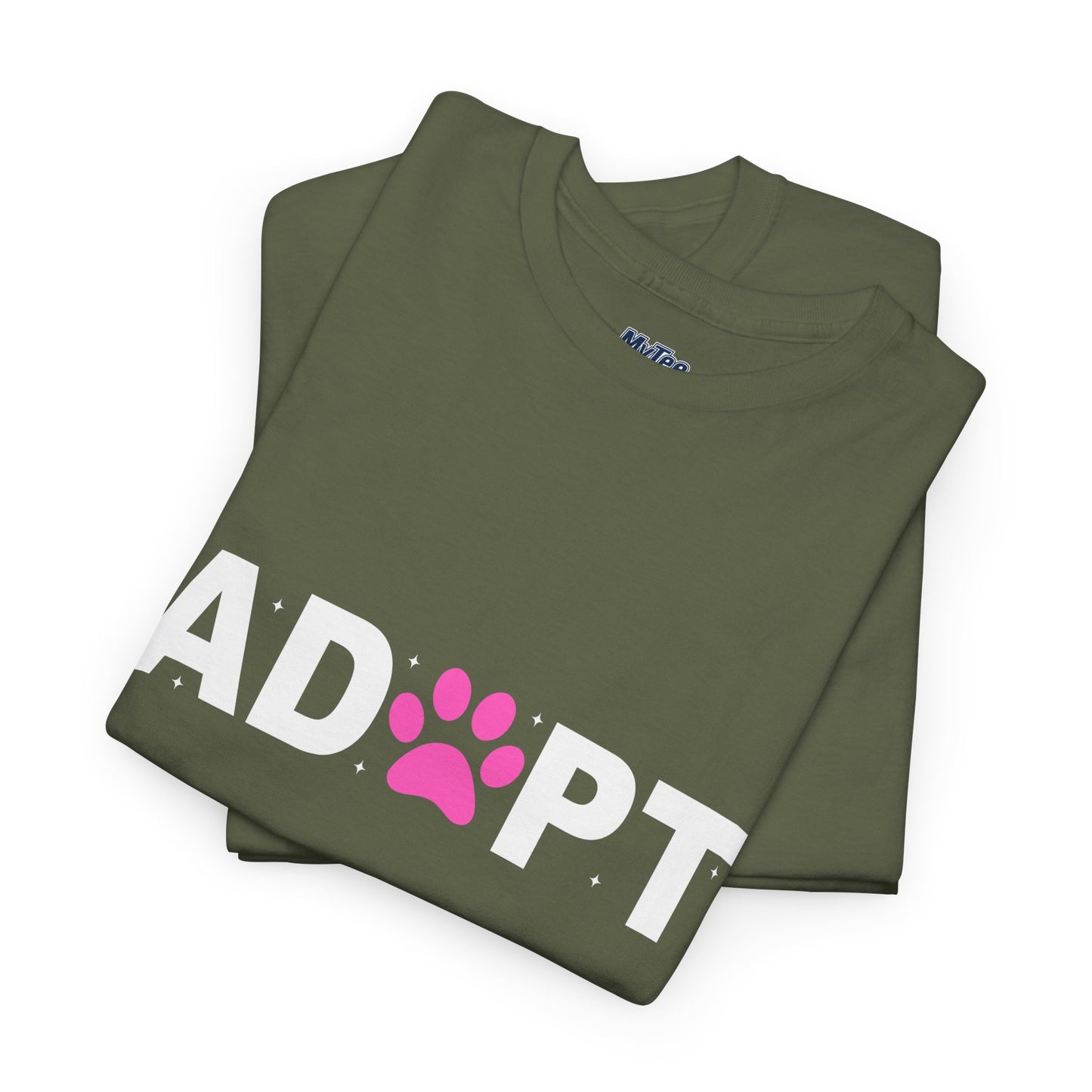 Adopt Unisex T-Shirt – Love In Every Paw Print