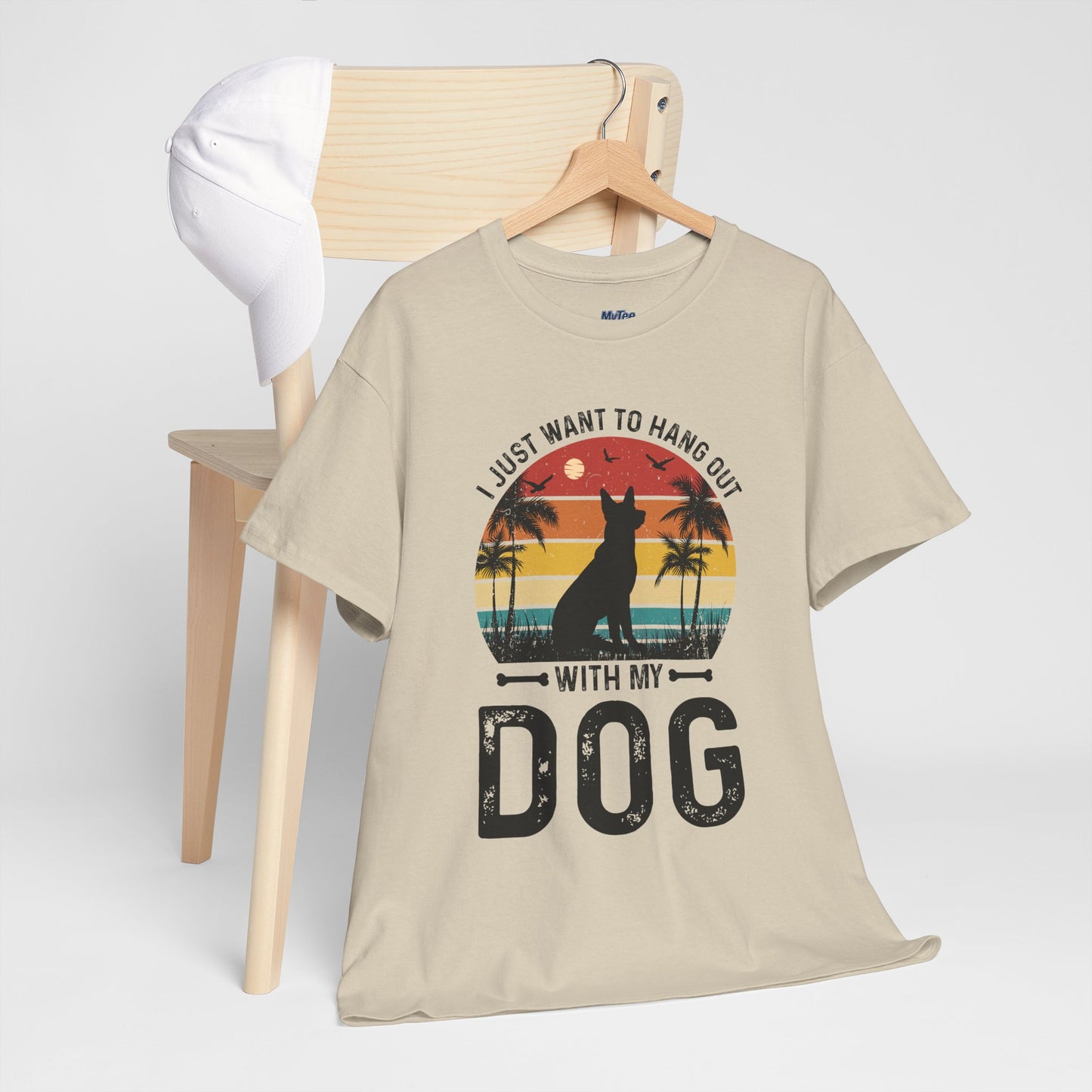 I Just Want To Hang Out With My Dog  Unisex T-Shirts