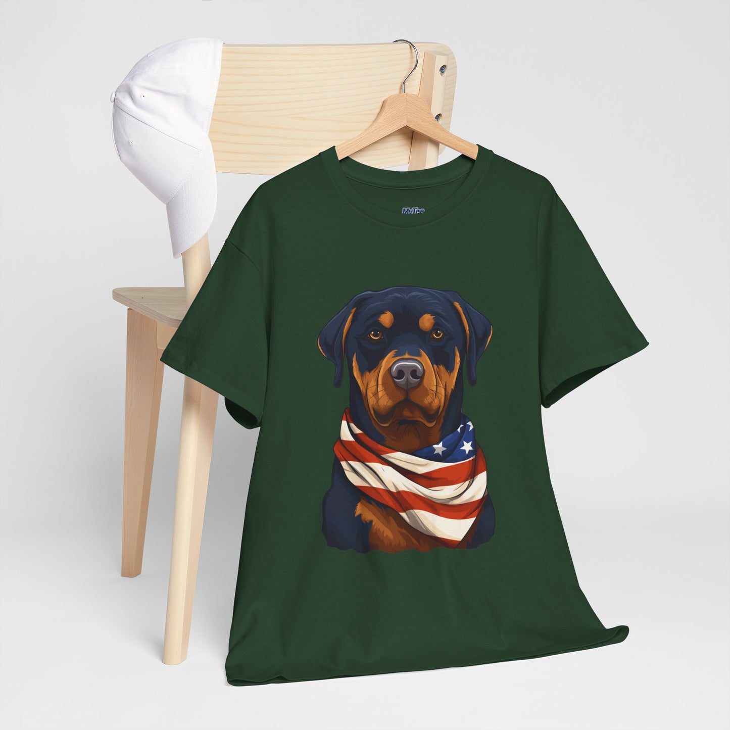 Patriotic Rottweiler Unisex T-Shirt