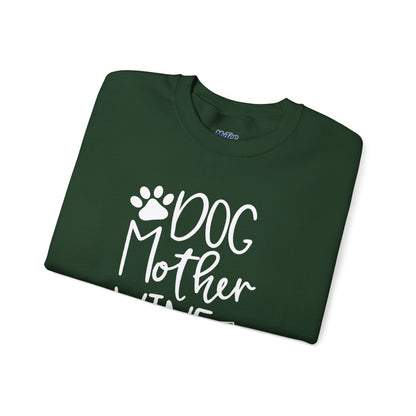 Dog Mother Wine Lover Sweatshirt | Dog Mom Apparel