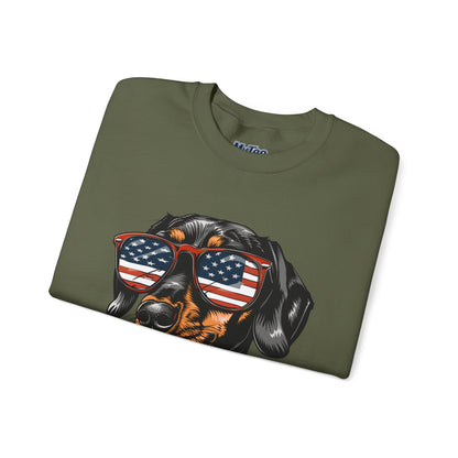 Dachshund Heavy Blend Unisex Sweatshirt – Cozy Pup Parent Style