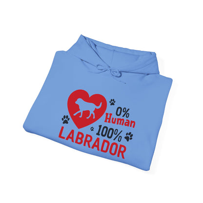 Labrador All The Way Unisex Hoodie – Zero Human, All Dog Energy