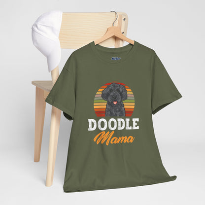 'Doodle Mama' Dog Mom Cotton T-Shirt