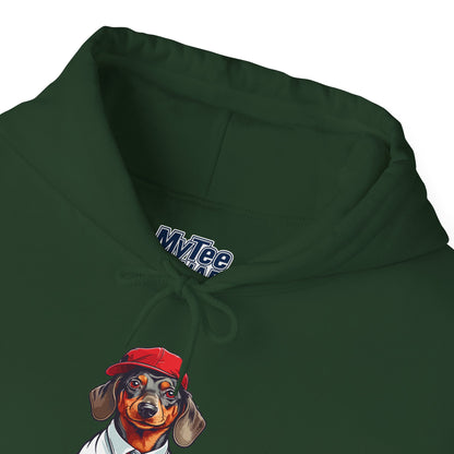 Dachshund Casual Boss Unisex Hoodie