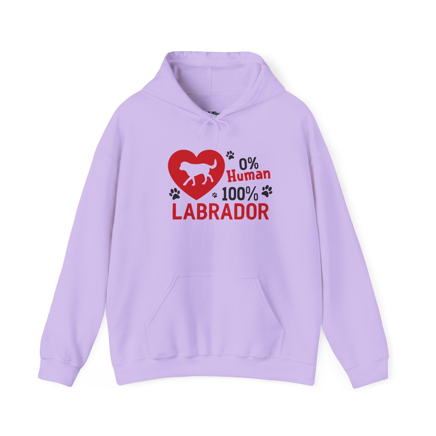Labrador All The Way Unisex Hoodie – Zero Human, All Dog Energy