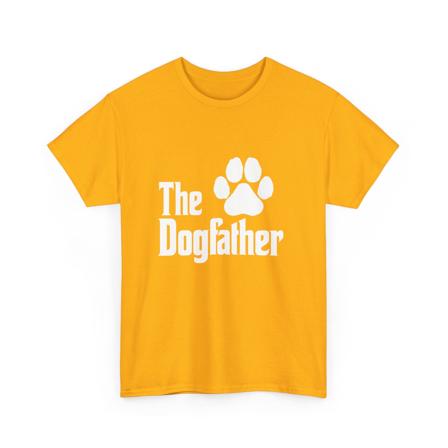 'The Dogfather' The Best Dog Father Cotton T-Shirt