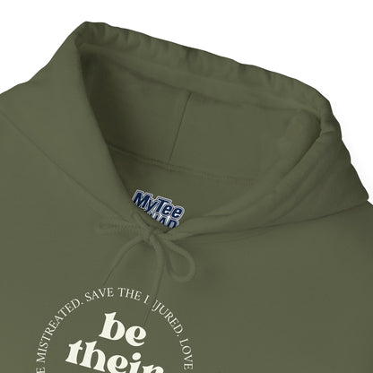 Be Their Voice Unisex Hoodie | Animal Advocacy Apparel