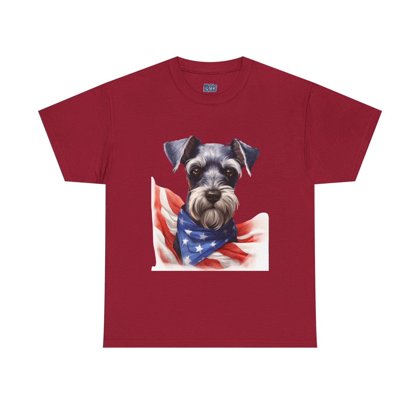 Patriotic Miniature Schnauzer Unisex T-Shirt