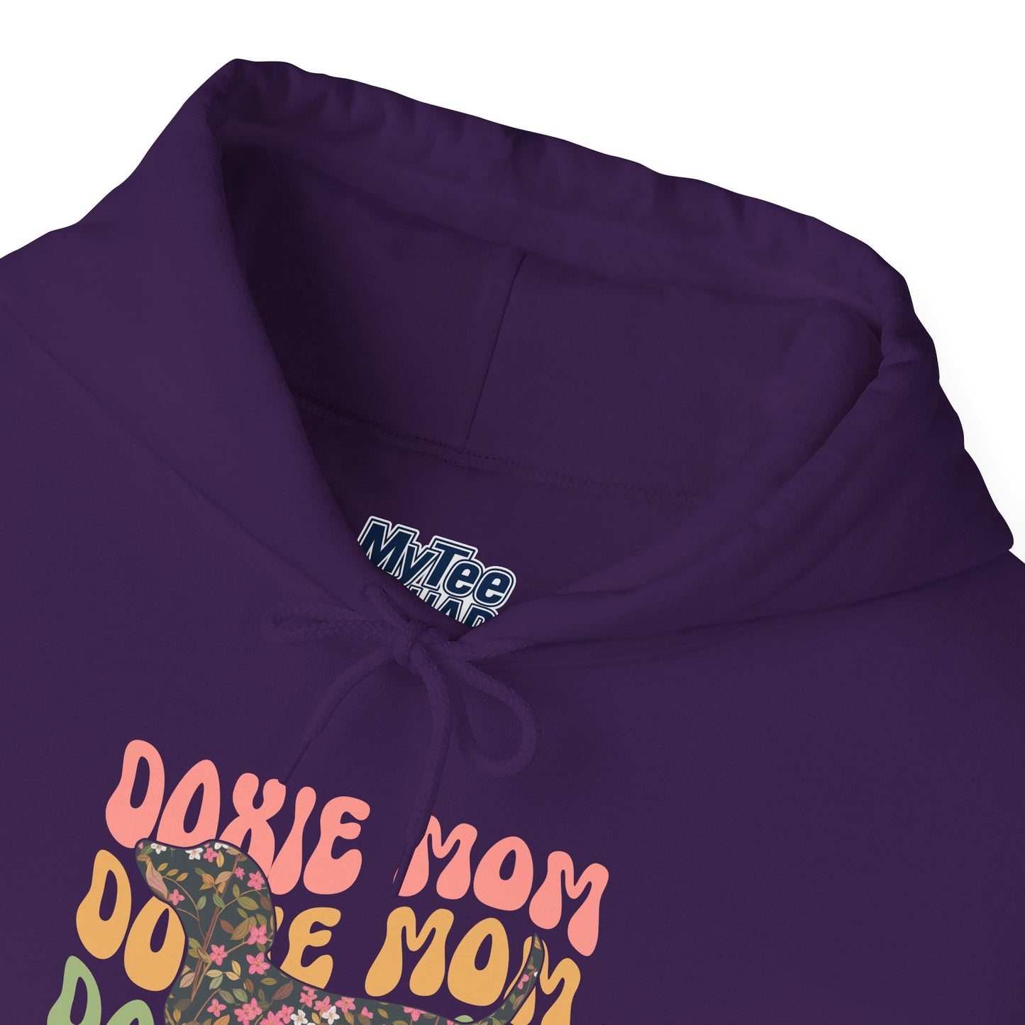 Doxie Mom Retro Hoodie – Cozy Hoodie With Colorful Dog Print