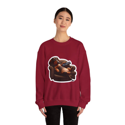 Dachshund Do Not Disturb Sweatshirt  – Unisex Lounge Mode On