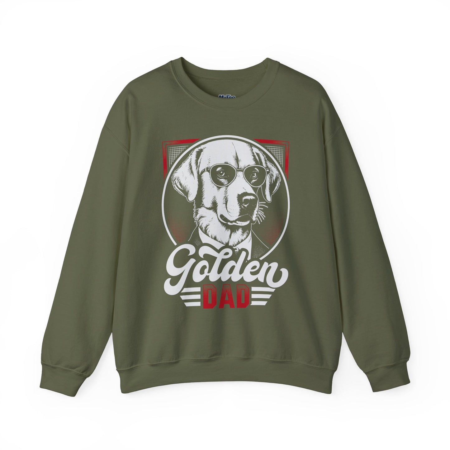 Golden Retriever Dad Sweatshirt | Retro Pet Lover Design