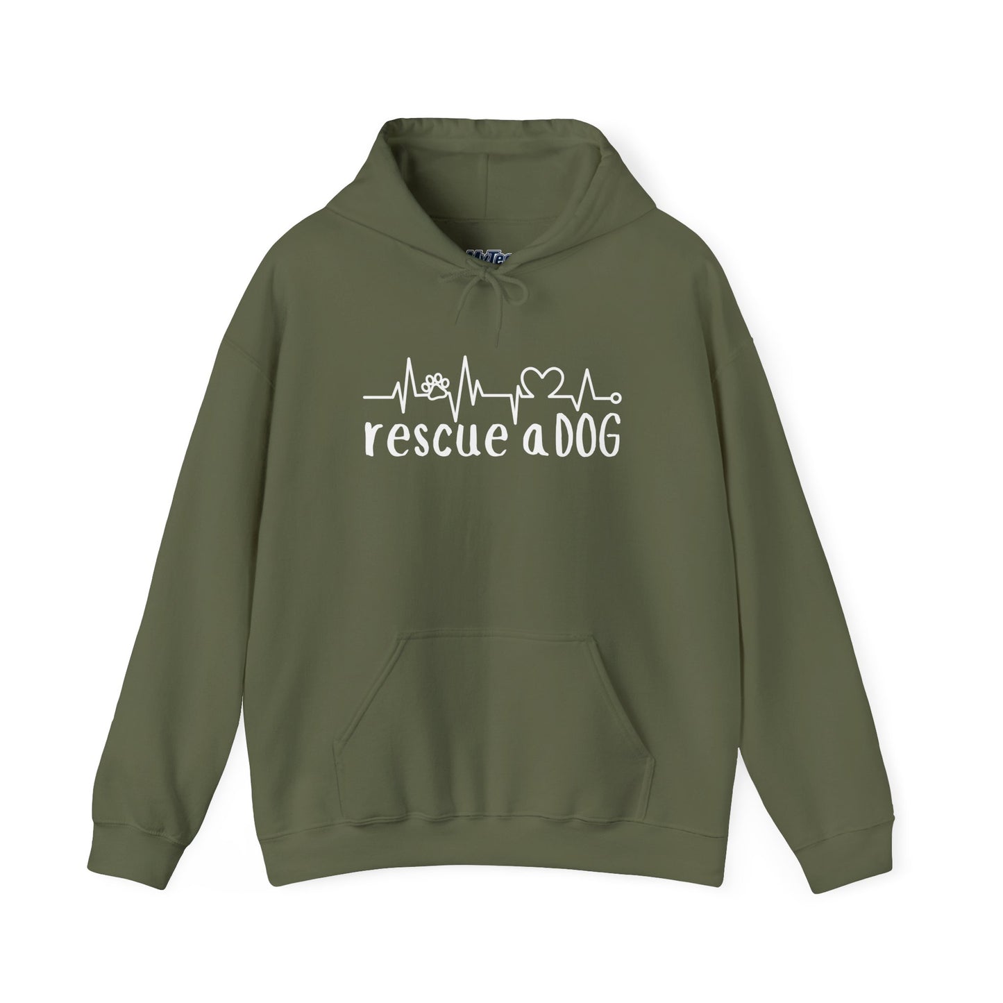 Rescue A Dog Hoodie Pet Lover Unisex Sweatshirt | Adoption Awareness Apparel