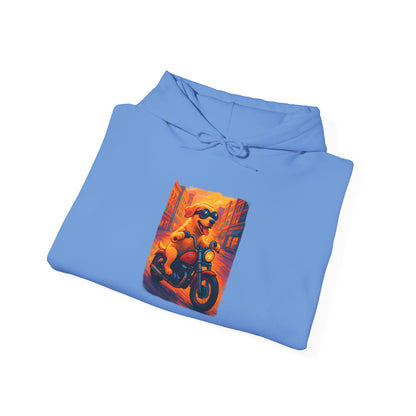 Labrador Urban Rider Hoodie – Edgy Dog Cozy Vibes