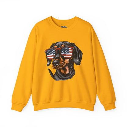 Dachshund Heavy Blend Unisex Sweatshirt – Cozy Pup Parent Style
