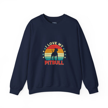 I Love My Pitbull Unisex Sweatshirts
