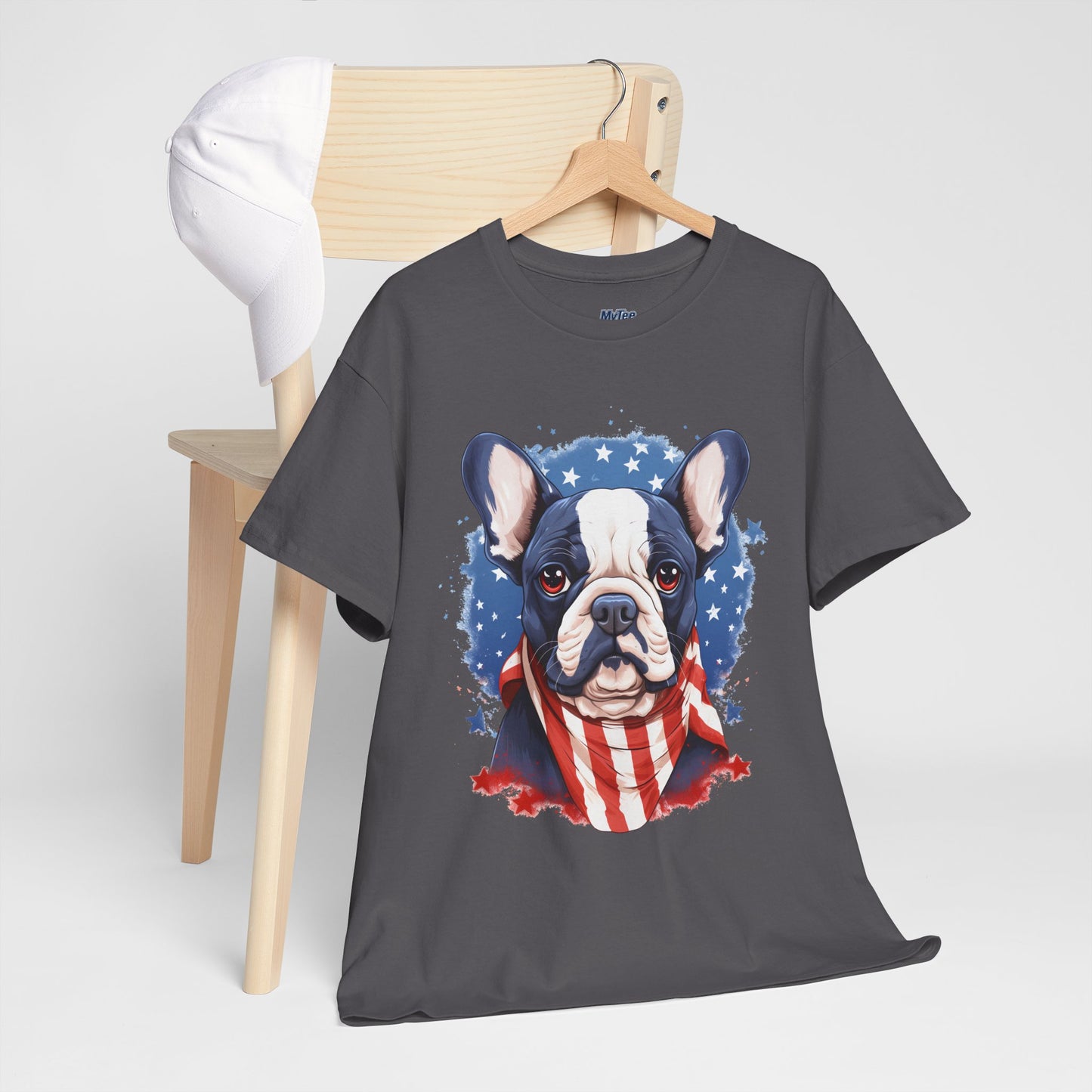 Patriotic French Bulldog Unisex T-Shirt | Dog Lover